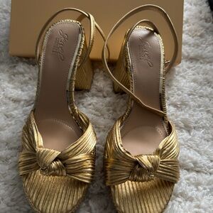 Badgley Mischka Slingback Block Heels